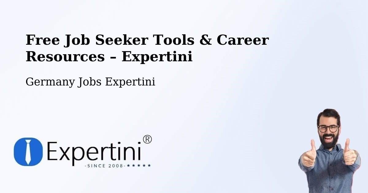 Free Job Seeker Tools & Career Resources – Itzehoe - Itzehoe, Germany Jobs Expertini